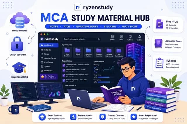 AKTU MCA Study Material